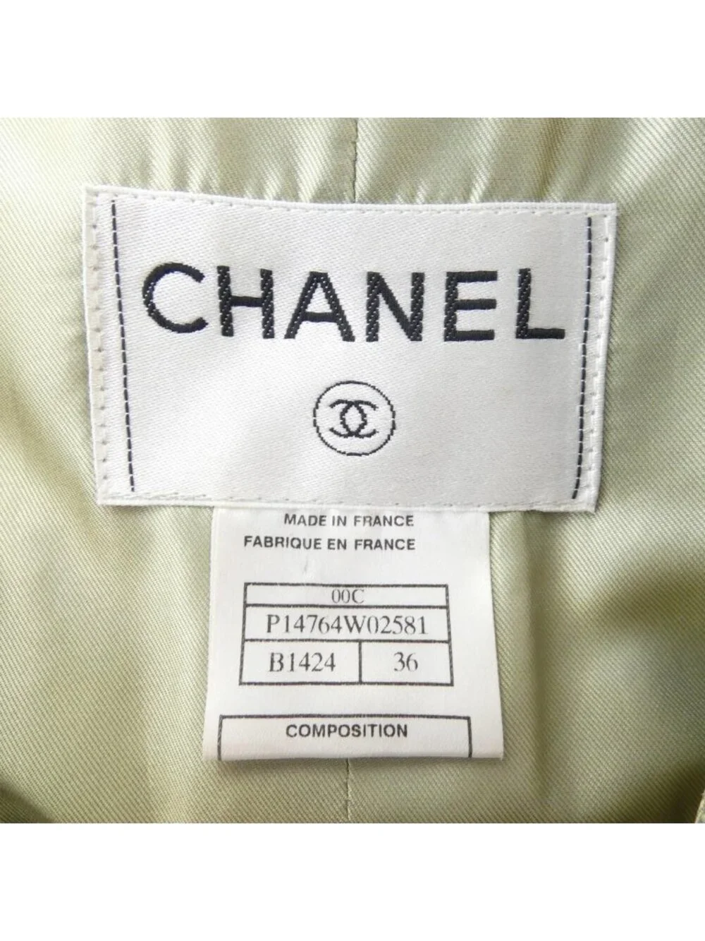 Chanel Vintage 00c Collarless Jacket